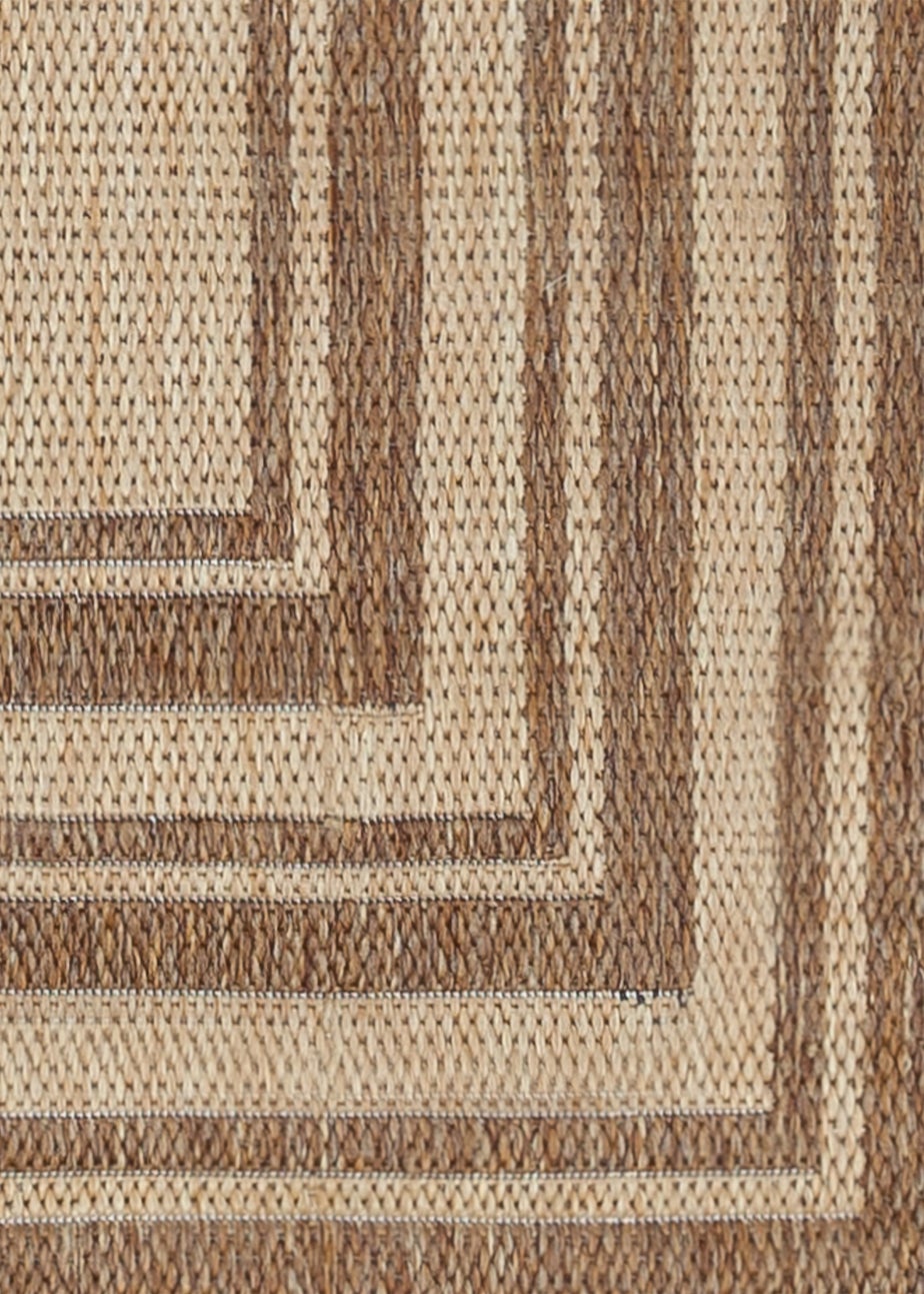 Yard Natural Camber Jute Effect Indoor/Outdoor Rug