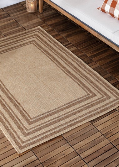 Yard Natural Camber Jute Effect Indoor/Outdoor Rug