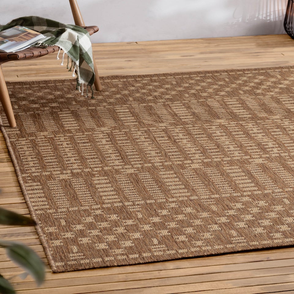 Yard Natural Seagrove Jute Effect Indoor/Outdoor Rug