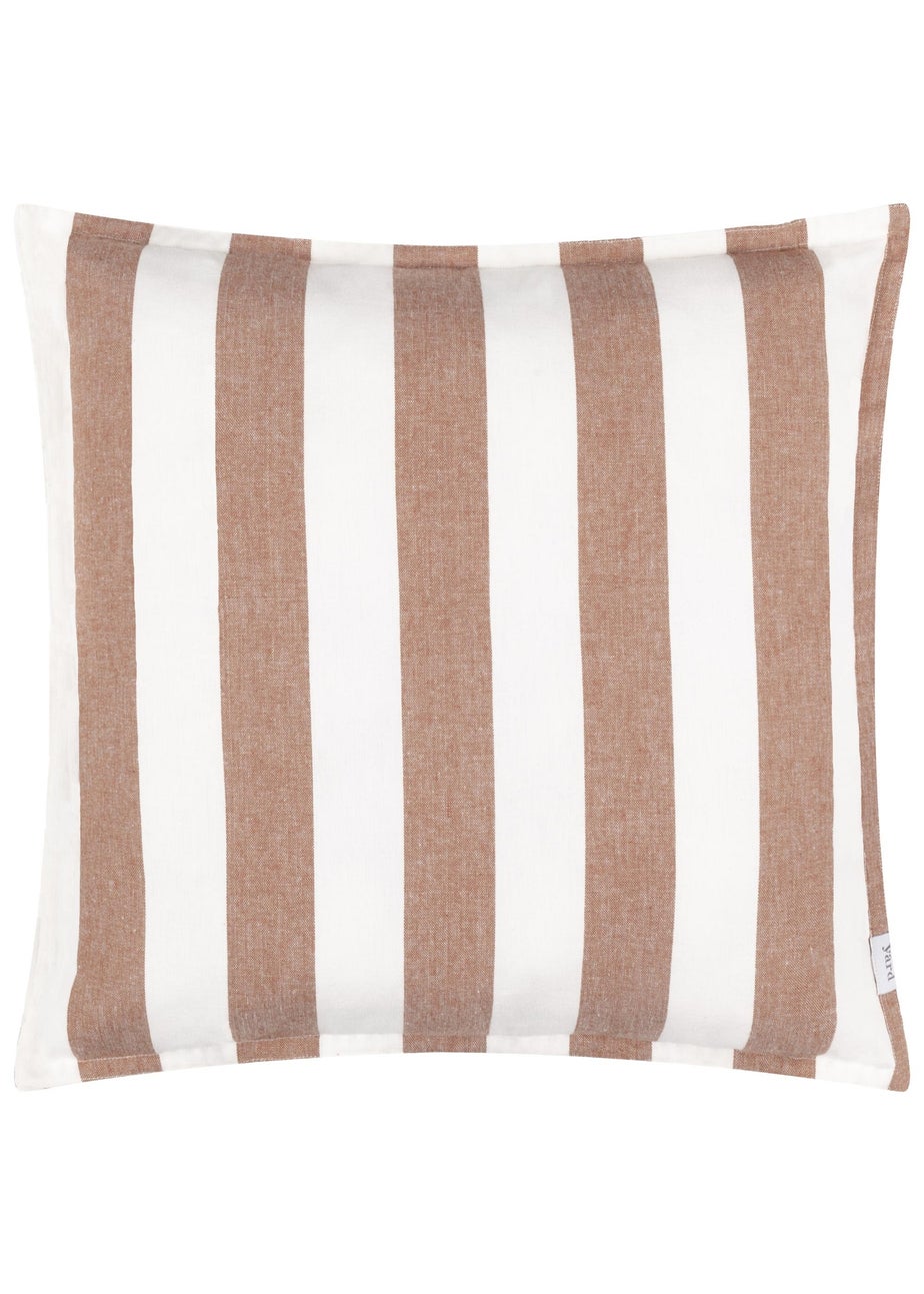 Yard Brown Hayle Cotton Outdoor Outdoor Cushion
