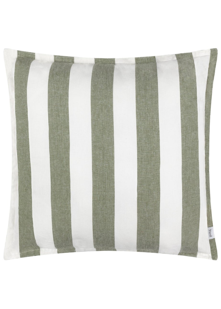 Yard Dark Green Hayle Cotton Outdoor Outdoor Cushion