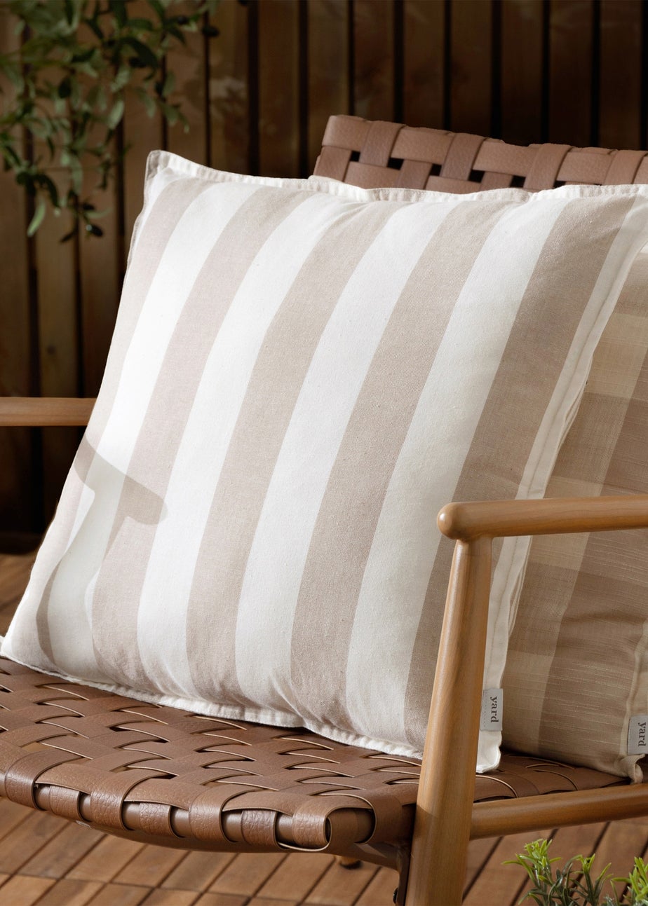 Yard Natural Hayle Cotton Outdoor Outdoor Cushion