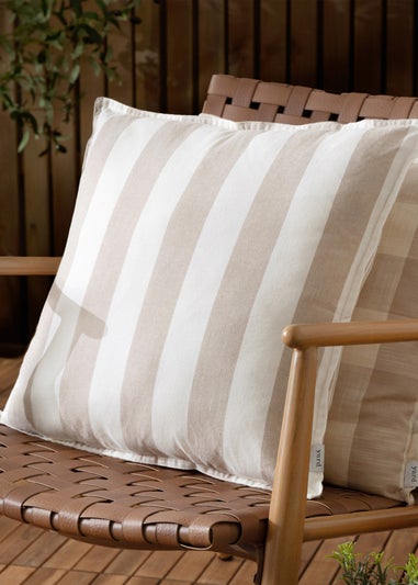 Yard Natural Hayle Cotton Outdoor Outdoor Cushion
