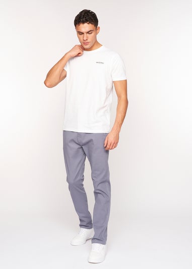 Crosshatch Pale Blue Roysden Chinos
