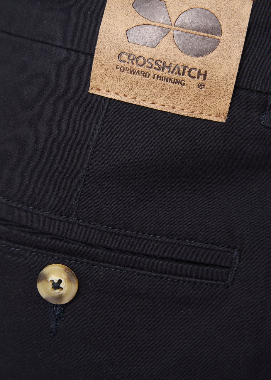 Crosshatch Navy Roysden Chinos