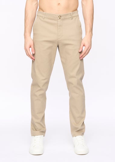 Crosshatch Beige Roysden Chinos