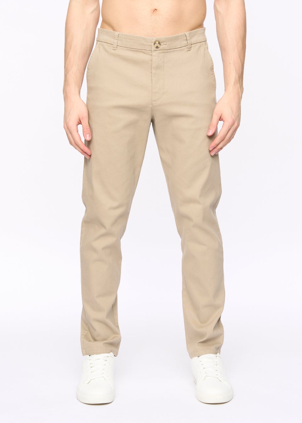 Crosshatch Beige Roysden Chinos