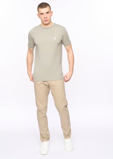 Crosshatch Beige Roysden Chinos