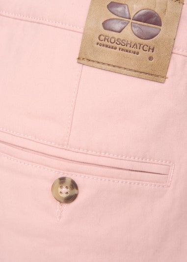 Crosshatch Soft Pink Sinwood Chino Shorts