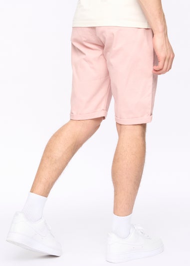 Crosshatch Soft Pink Sinwood Chino Shorts