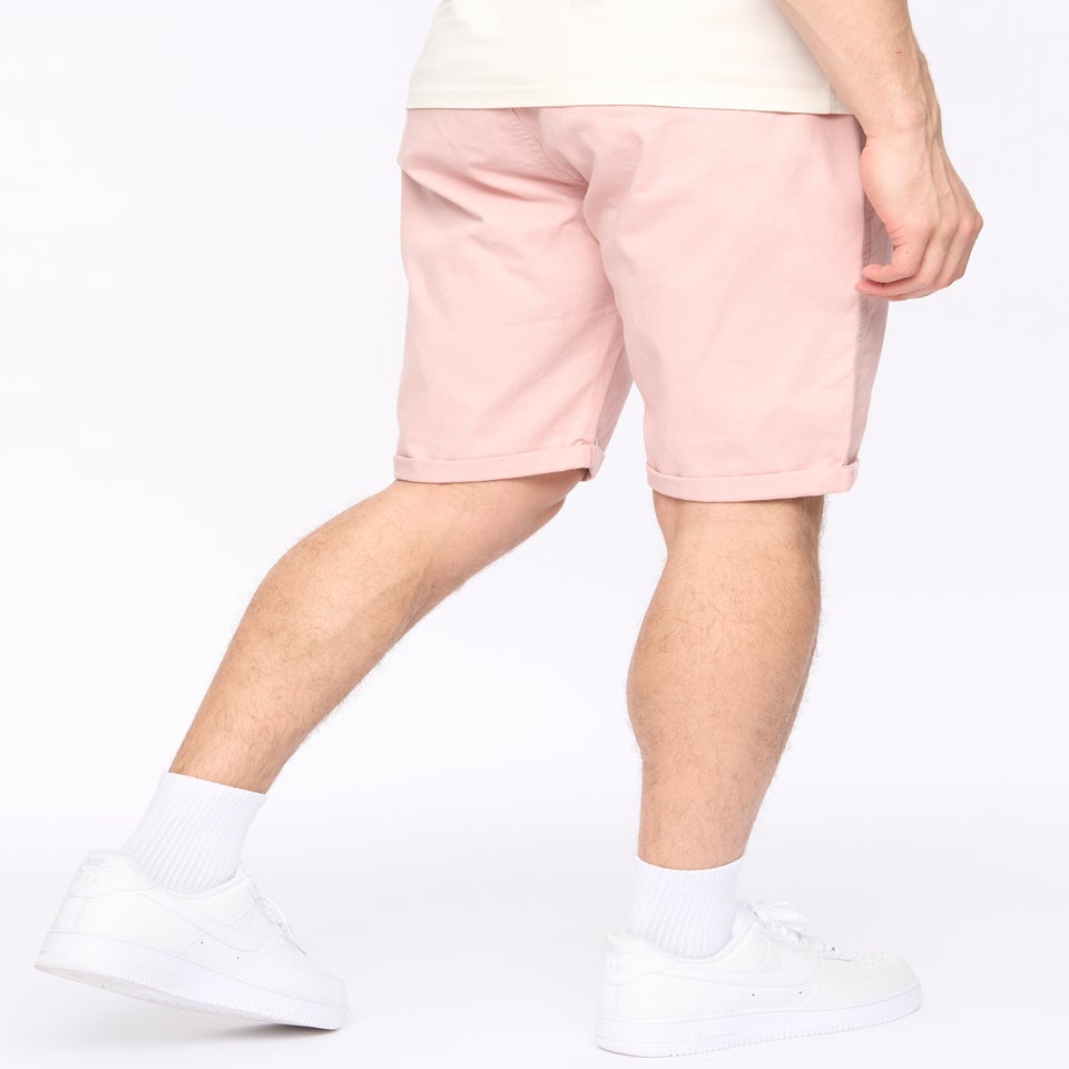 Crosshatch Soft Pink Sinwood Chino Shorts