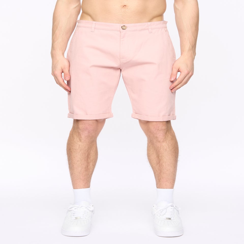 Crosshatch Soft Pink Sinwood Chino Shorts