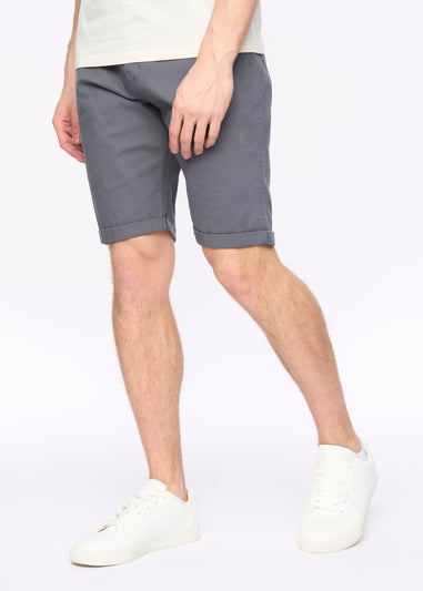 Crosshatch Dark Blue Sinwood Chino Shorts