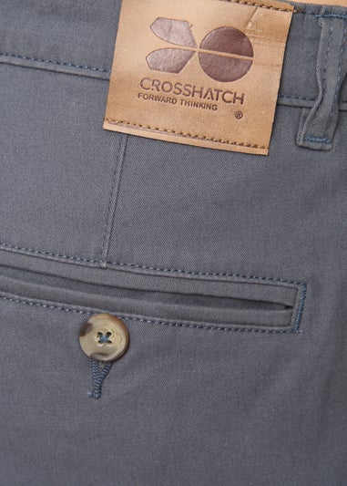 Crosshatch Dark Blue Sinwood Chino Shorts