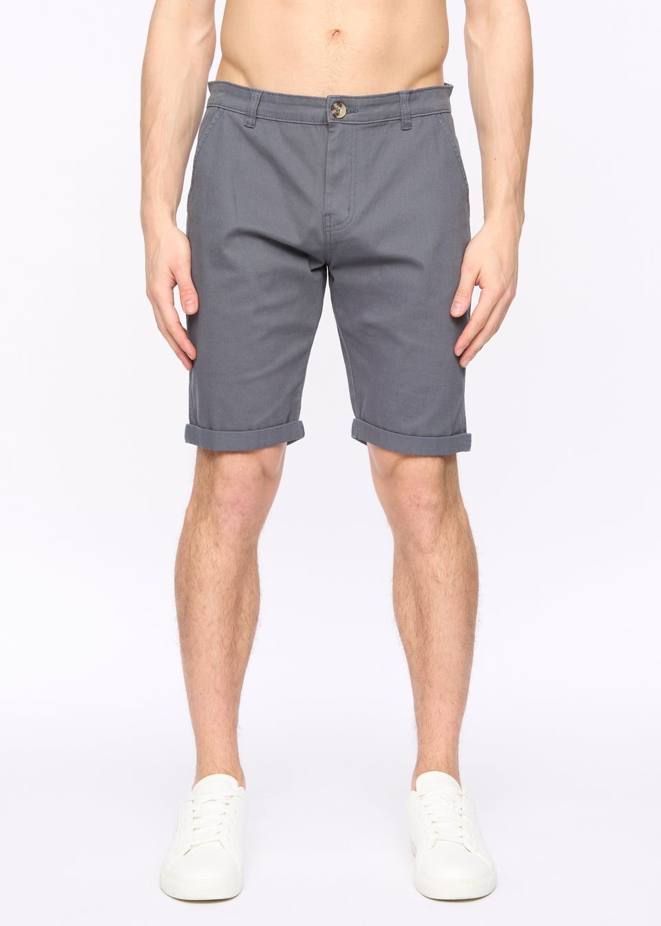 Crosshatch Dark Blue Sinwood Chino Shorts