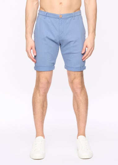 Crosshatch Pale Blue Sinwood Chino Shorts