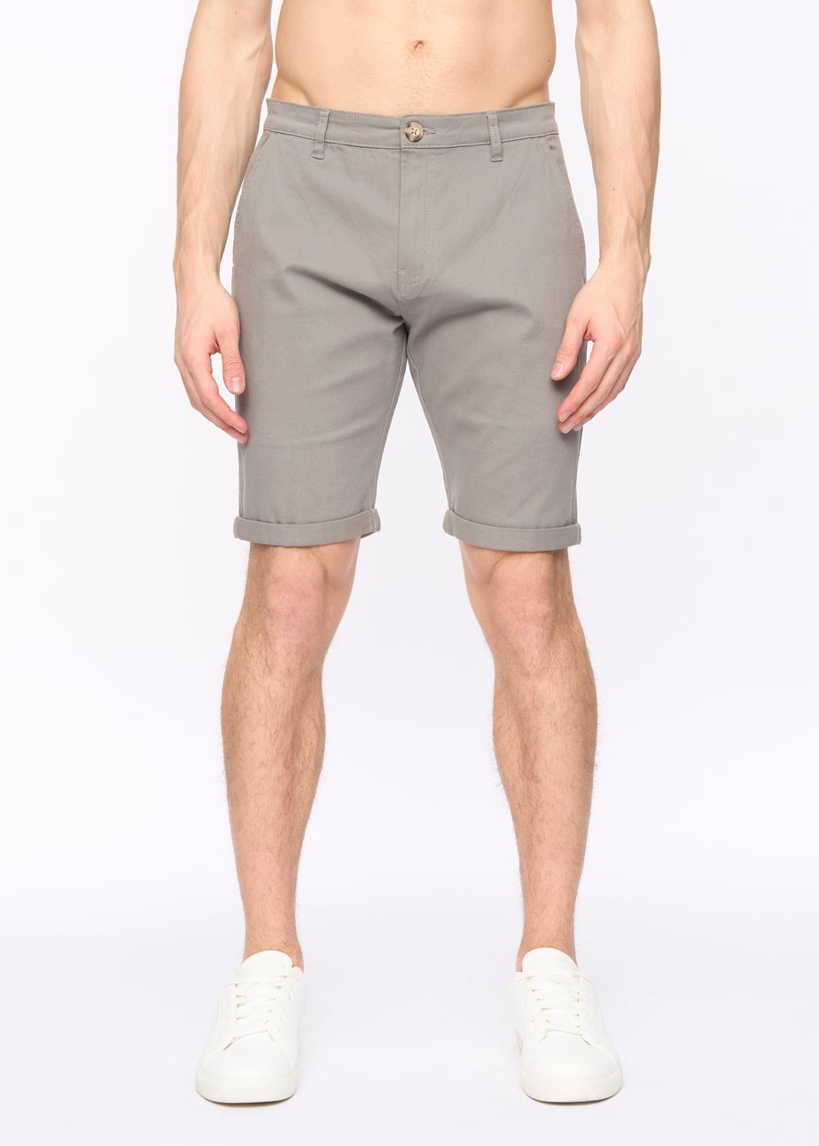 Crosshatch Grey Sinwood Chino Shorts