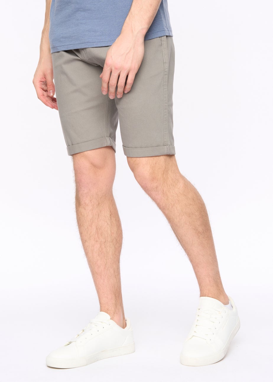 Crosshatch Grey Sinwood Chino Shorts