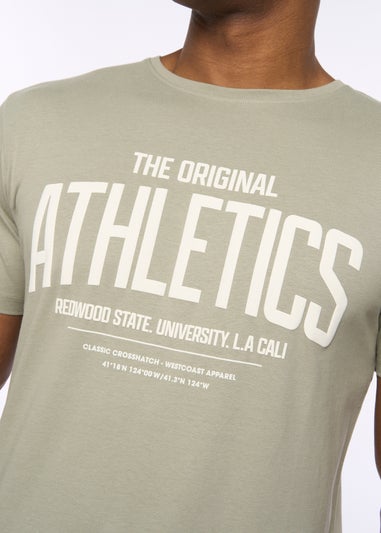 Crosshatch  Sage  Athwood  T-Shirt