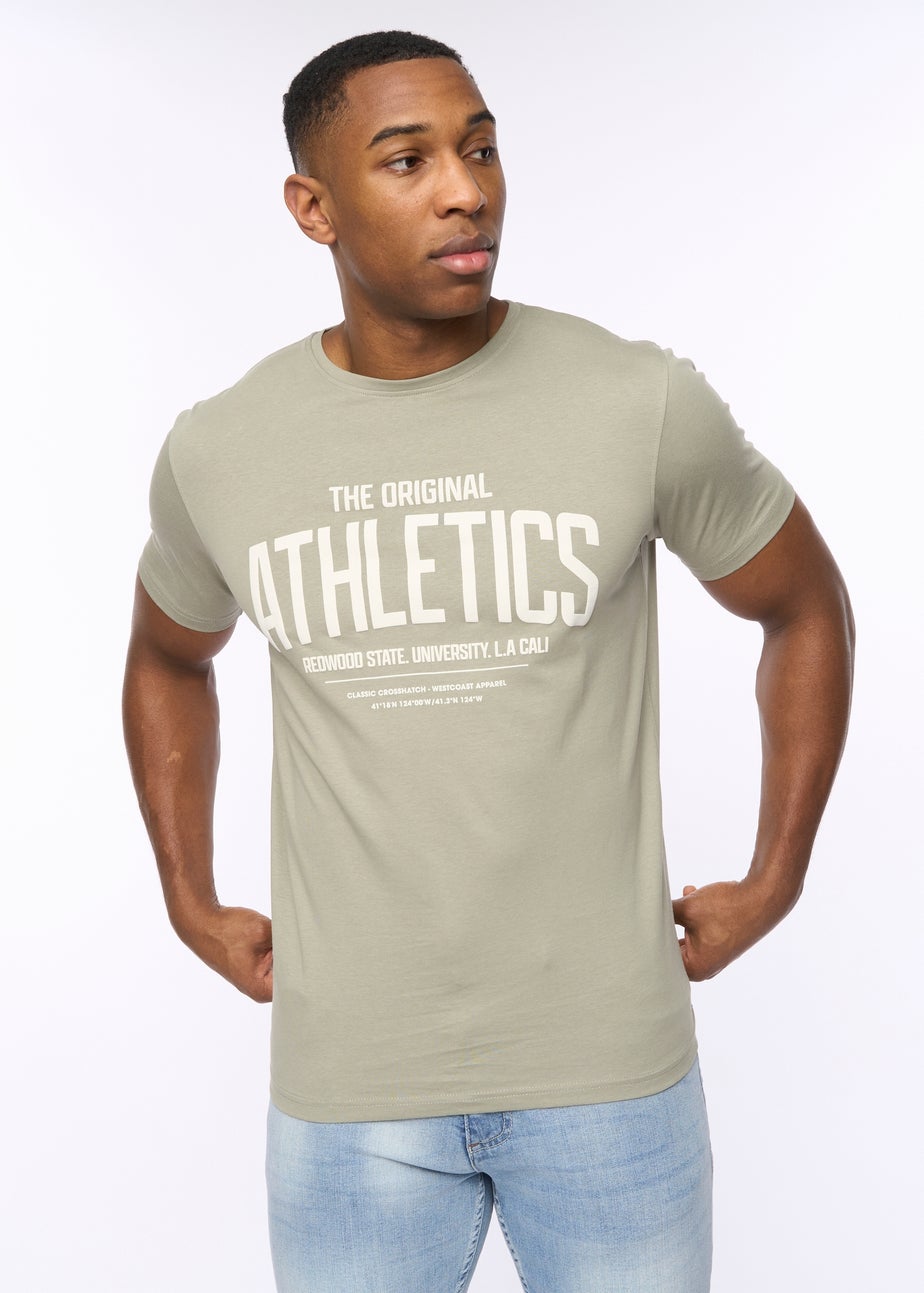 Crosshatch  Sage  Athwood  T-Shirt