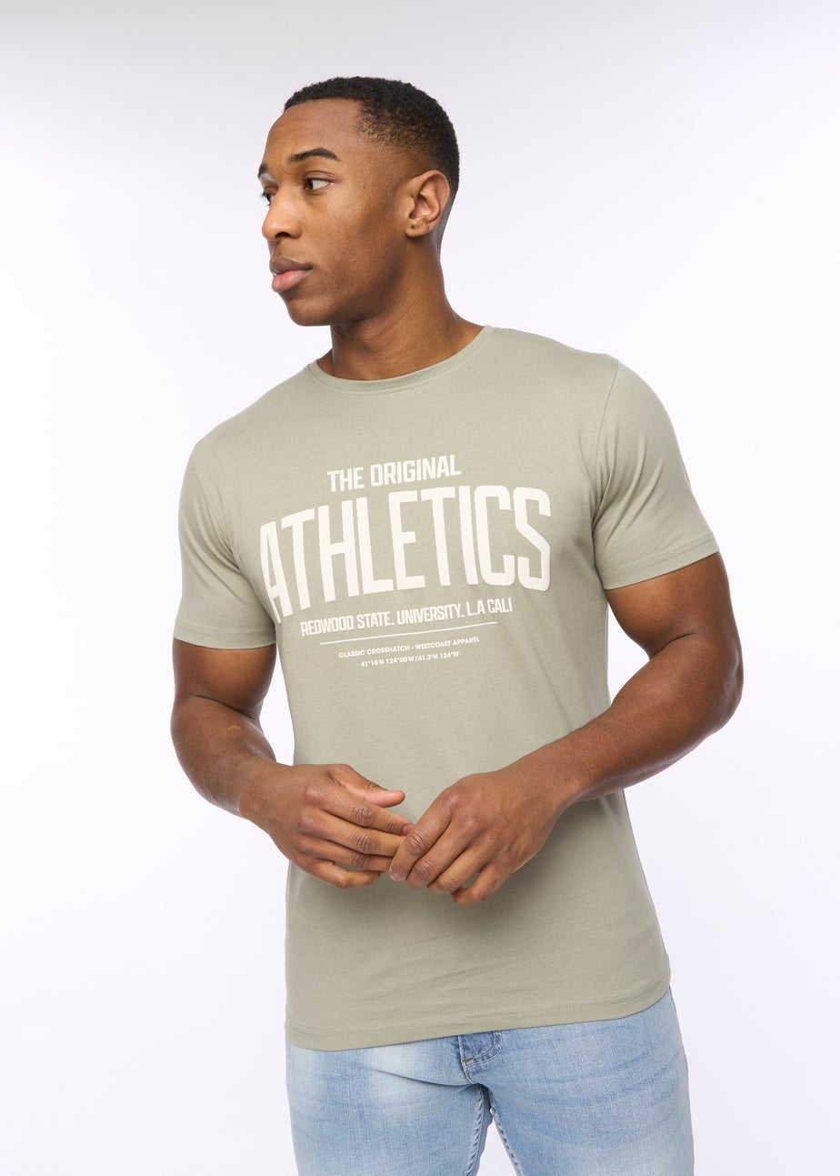 Crosshatch  Sage  Athwood  T-Shirt
