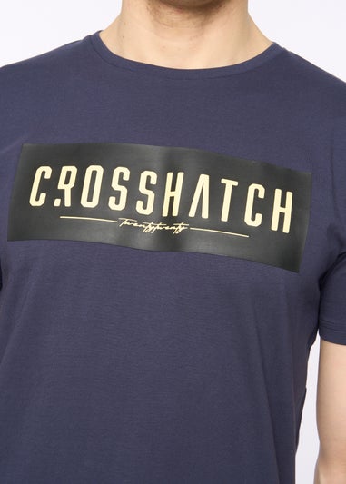 Crosshatch Blue Night Changra T-Shirt
