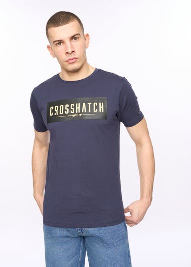 Crosshatch Blue Night Changra T-Shirt