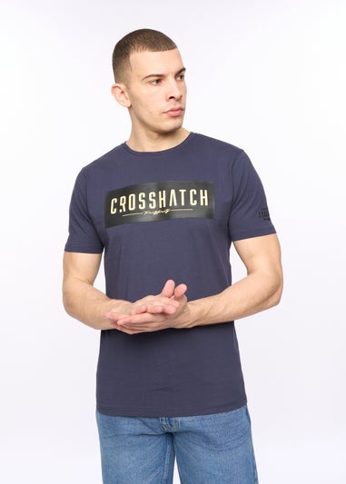 Crosshatch Blue Night Changra T-Shirt