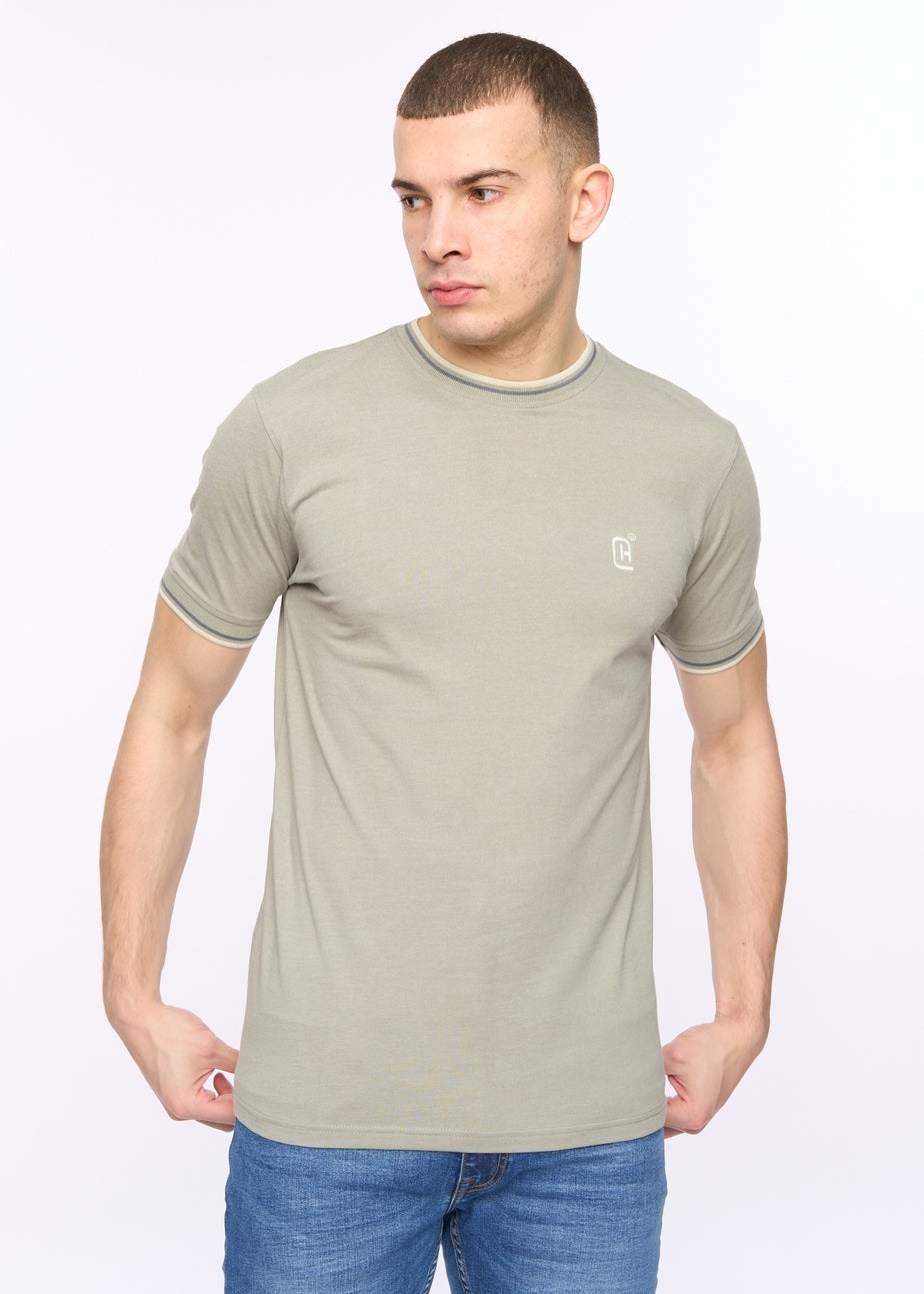 Crosshatch Shadow Marl Deuxtip T-Shirt