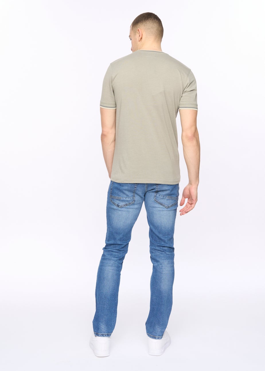 Crosshatch Shadow Marl Deuxtip T-Shirt