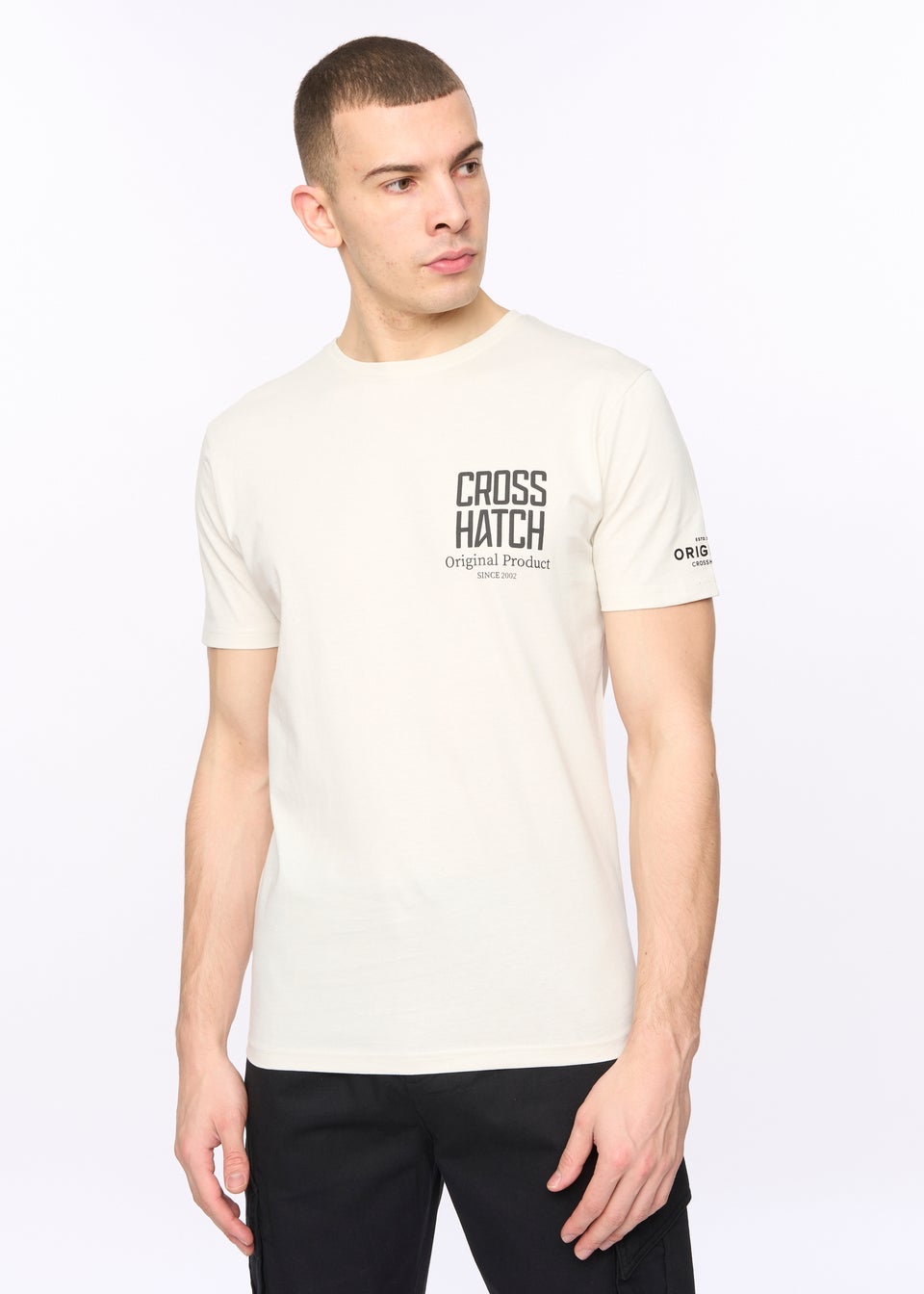 Crosshatch Off White Hoogan T-Shirt