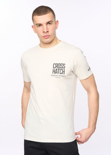 Crosshatch Off White Hoogan T-Shirt