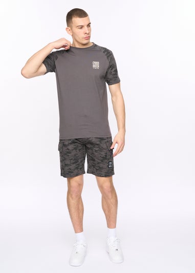 Crosshatch Dark Grey Janscore T-Shirt