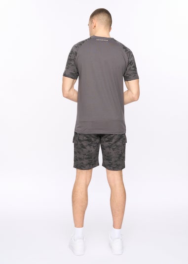 Crosshatch Dark Grey Janscore T-Shirt