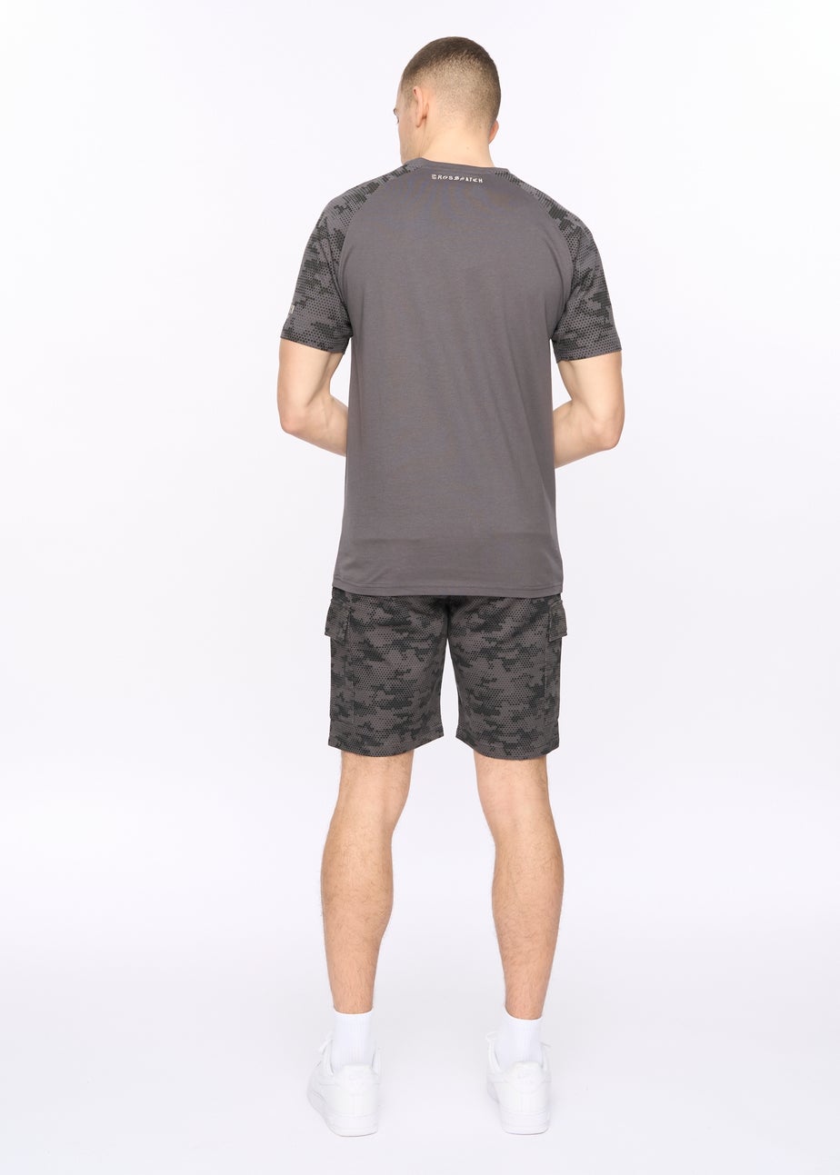 Crosshatch Dark Grey Janscore T-Shirt