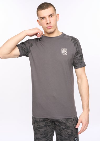 Crosshatch Dark Grey Janscore T-Shirt