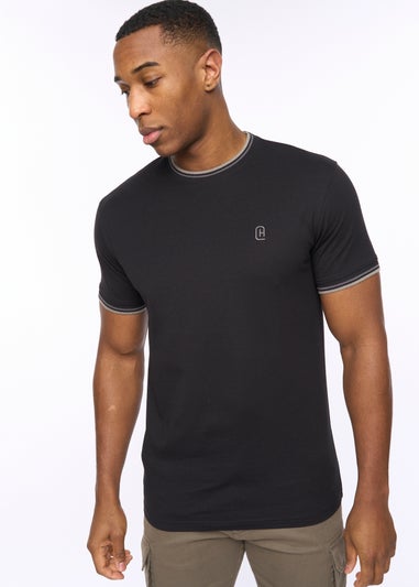 Crosshatch Black Shellworth T-Shirt