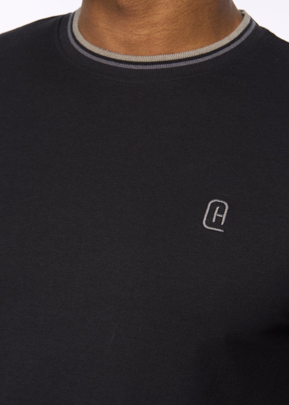 Crosshatch Black Shellworth T-Shirt