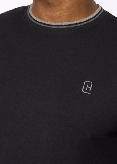 Crosshatch Black Shellworth T-Shirt