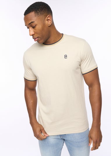 Crosshatch  Light Stone  Shellworth  T-Shirt
