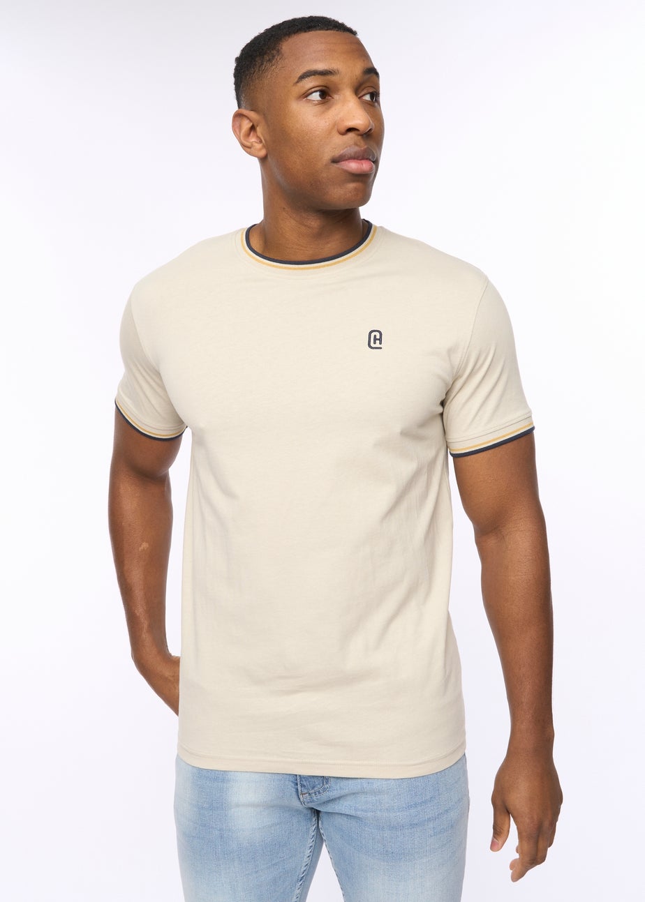 Crosshatch  Light Stone  Shellworth  T-Shirt