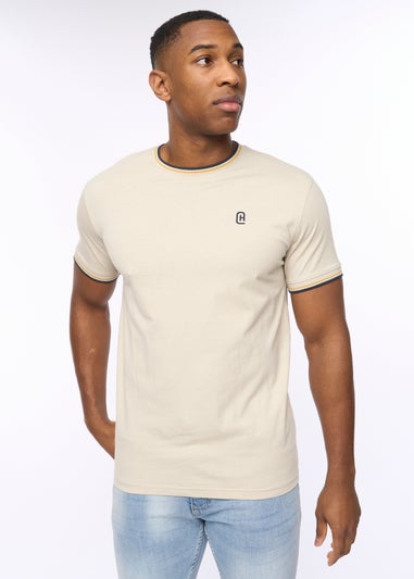 Crosshatch  Light Stone  Shellworth  T-Shirt