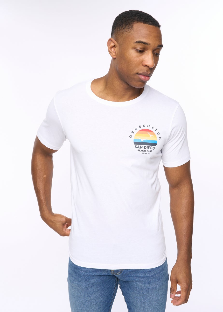 Crosshatch Multi Assorted Sumertons 5 Pack T-Shirt