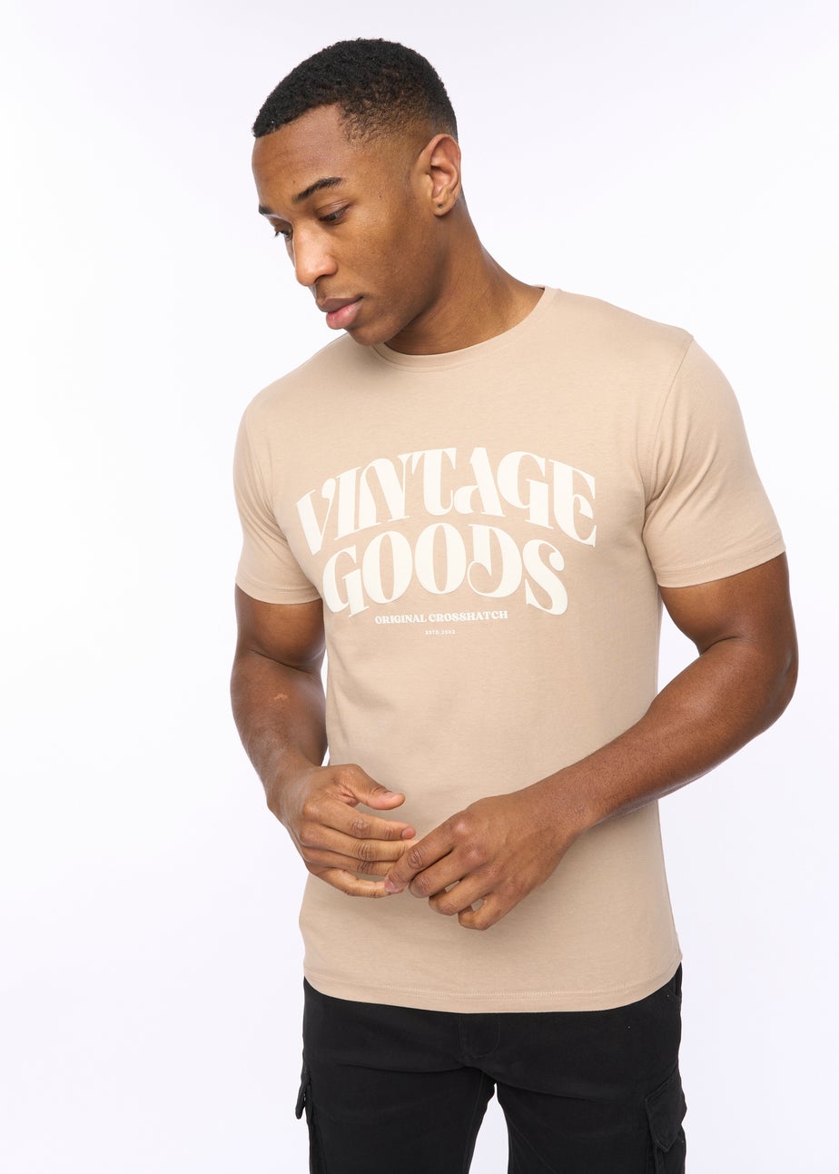 Crosshatch Stone Wilsby T-Shirt