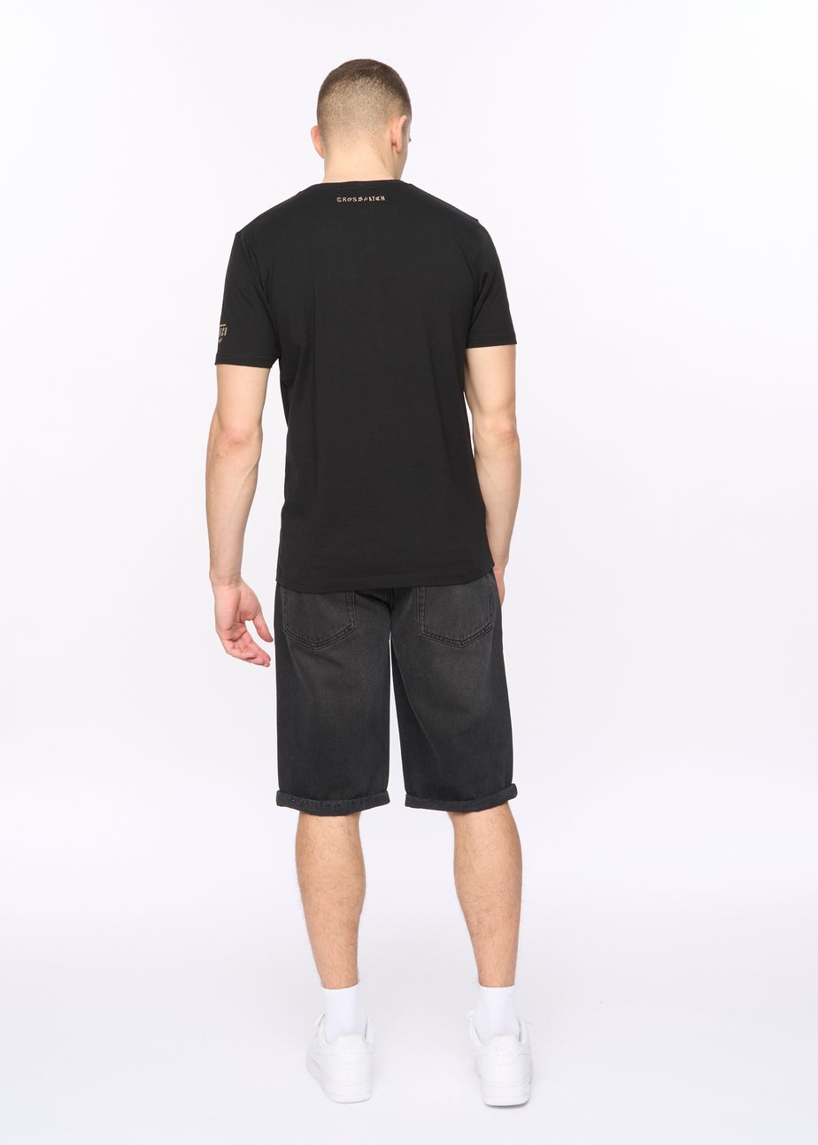 Crosshatch Black Wenfore T-Shirt