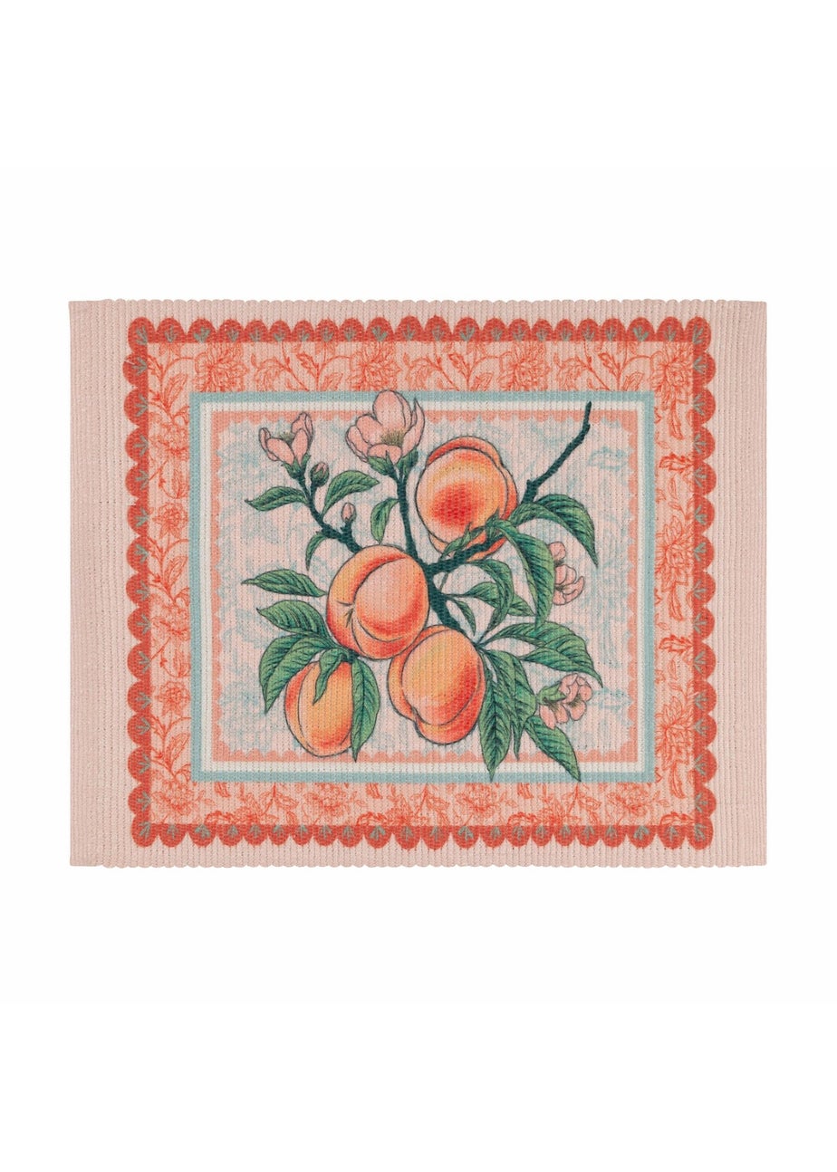 furn. Anemone Peaches Indoor/Outdoor Placemats