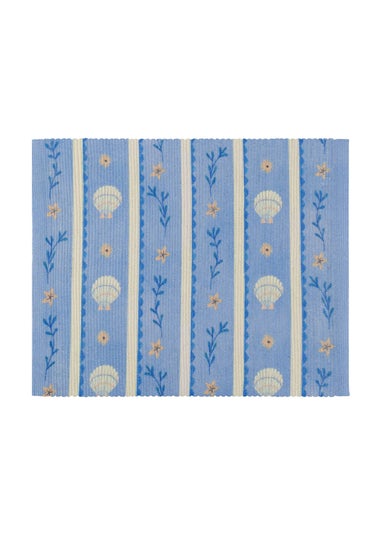 furn. Blue Sea Shells Indoor/Outdoor Placemats