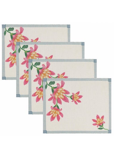 Wylder Nature Red Claudia Indoor/Outdoor Placemats
