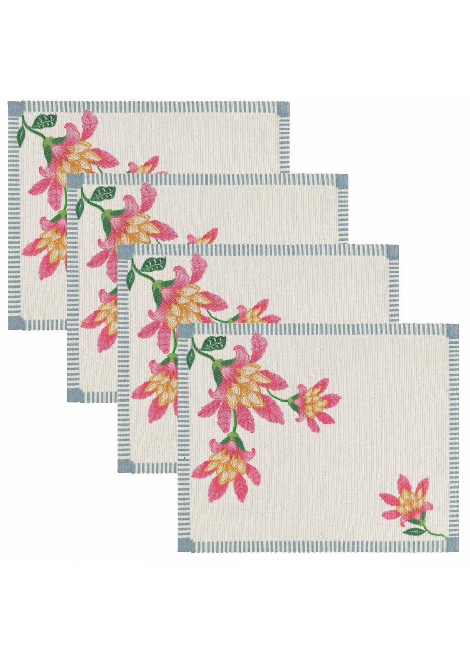 Wylder Nature Red Claudia Indoor/Outdoor Placemats