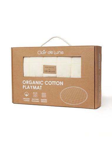 Clair de Lune Organic Cream Play Bundle Mat & Gym